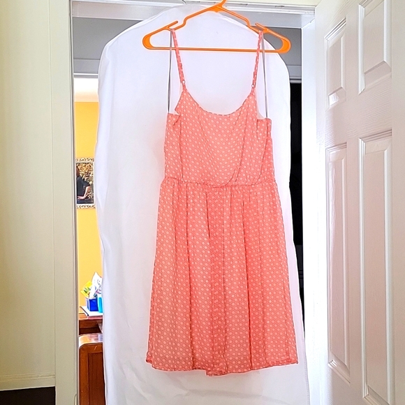Forever21 Peach Summer Dress - Picture 2 of 3